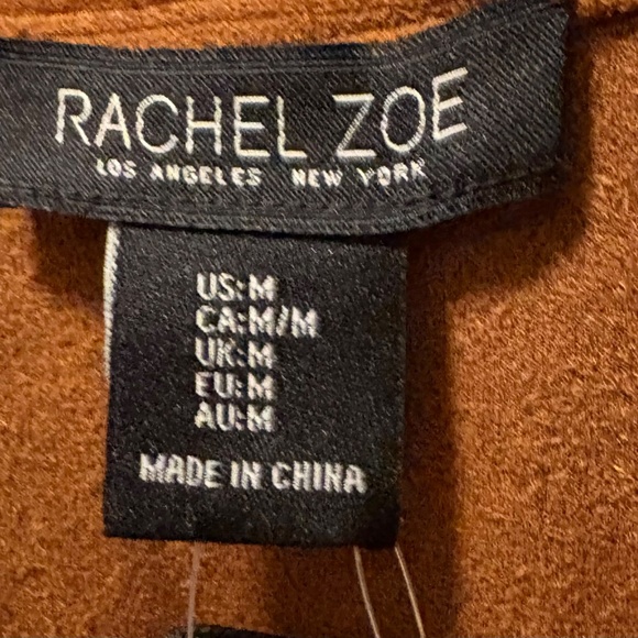 Rachel Zoe Suede Vest Size M - NWT - Picture 4 of 5